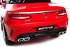 Mercedes S63 amg rood kinderauto