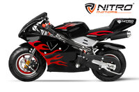 Racing Pocketbike - PS77 | Nieuw met Flamedesign!