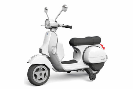 Vespa kinderscooter 12v wit