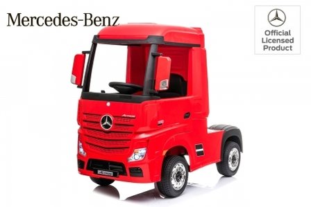 Mercedes Actross 12V 4WD kinderauto truck vrwachtwagen