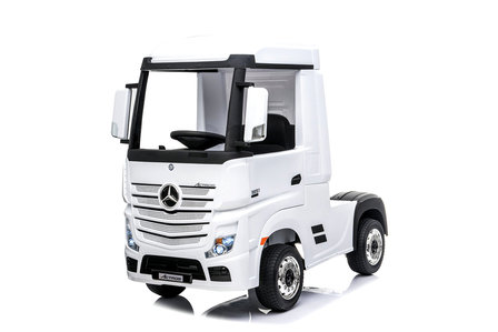 Mercedes Actross 12V 4WD kinderauto truck wachtwagen