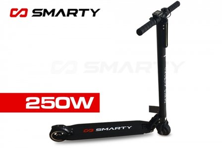 Smarty elektro Carbon Scooter - 250W - 4.4Ah