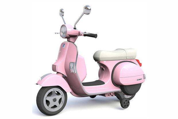 Vespa kinderscooter 12v roze