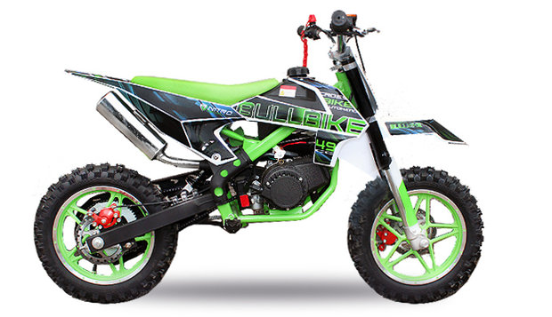 Bullbike nitro motors crossbike minicrosser crossmotor