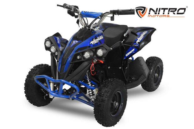 eco avenger miniquad nitro motors 1000w 48v elektrische quad